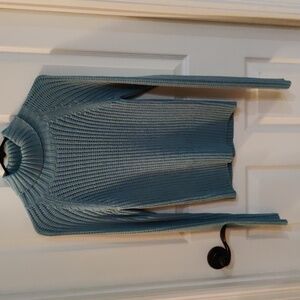 Nine & Company by Nine West Women's Long Sleeve Blue Sweater Size Small